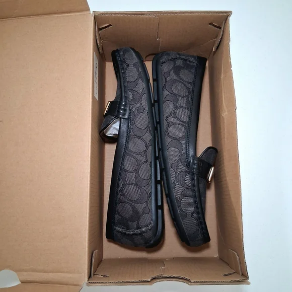 SOLD! Coach Black Loafers for Women - Picture 3 of 8